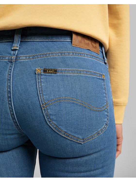 Lee Lee Jeansy Scarlett Fresh Clean Light Niebieski Skinny Fit