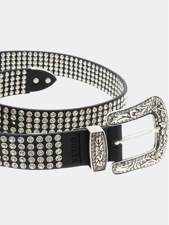 Guess Guess Pasek Damski 171941 Czarny