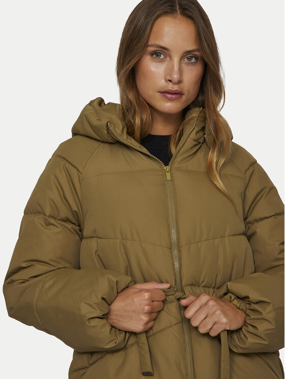 Vila Vila Zimska jakna Bumble 14098374 Smeđa Loose Fit