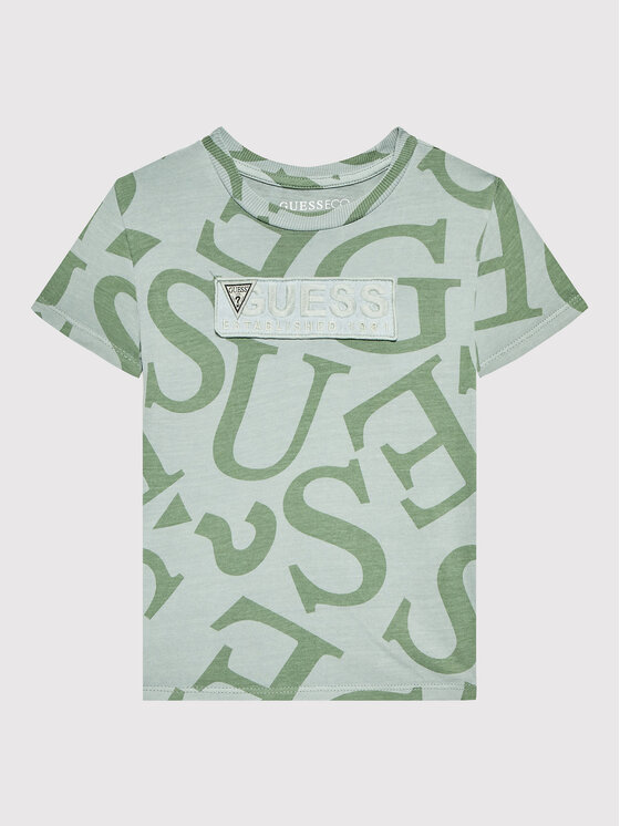 T-shirt N2YI32 K8HM0 Verde Regular Fit