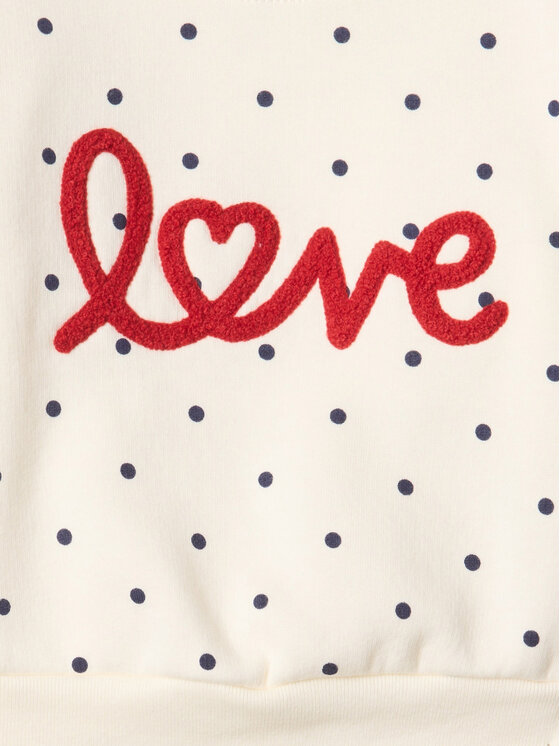 Gap Gap Trenerka 608886-00 Bež Regular Fit