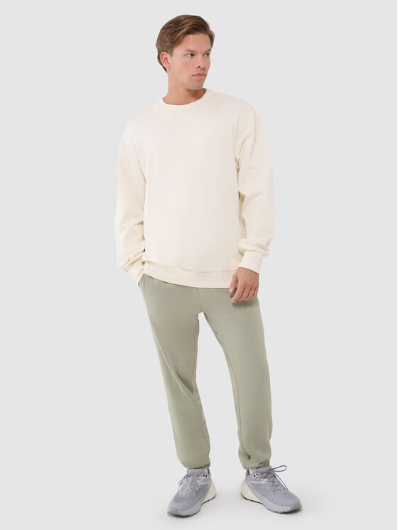 4F 4F Felpa 4FWSS25TSWSM1536-12S Bianco Oversize