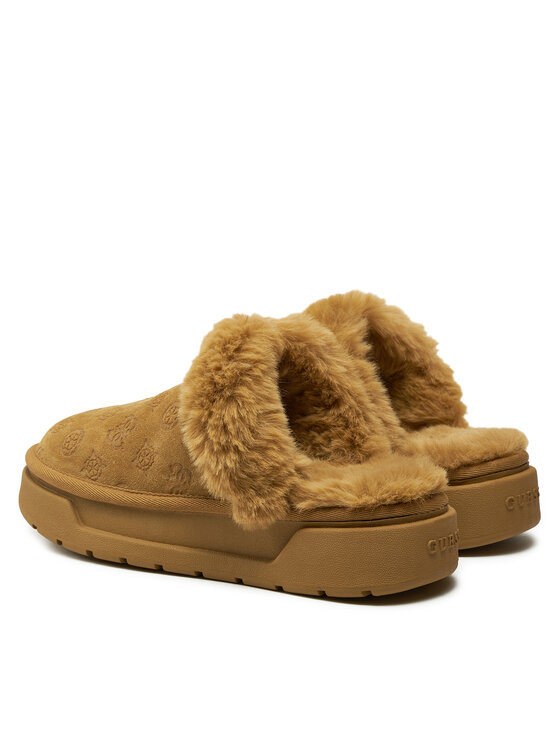 Guess Guess Bačkory Unika3 FLFUK3 FAL06 Hnědá