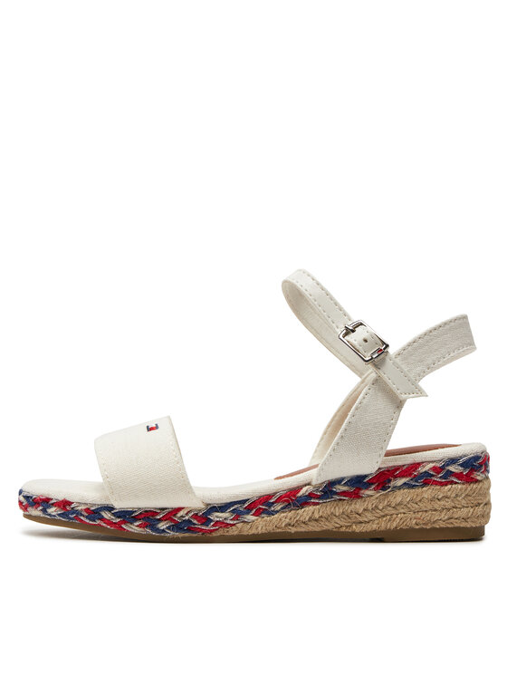 Tommy Hilfiger Tommy Hilfiger Espadrile T3A7-33283-1703100 M Alb