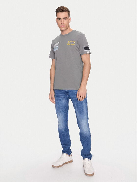 REPLAY Replay Тишърт M6928 .000.23608P Сив Regular Fit
