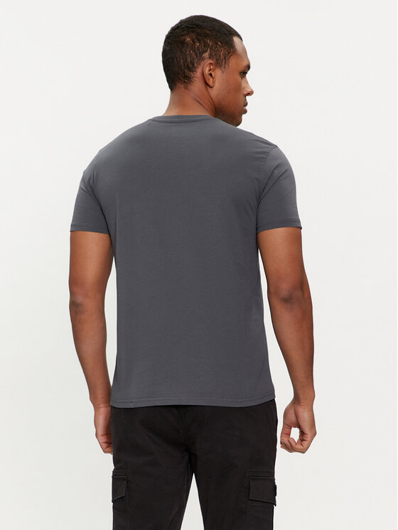 Alpha Industries Alpha Industries T-krekls Basic 100501 Pelēks Regular Fit