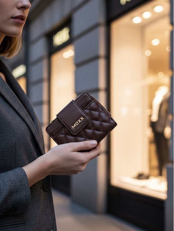 MEXX MEXX Портфейл CEO-MEXX-W1-002-AW25 Кафяв