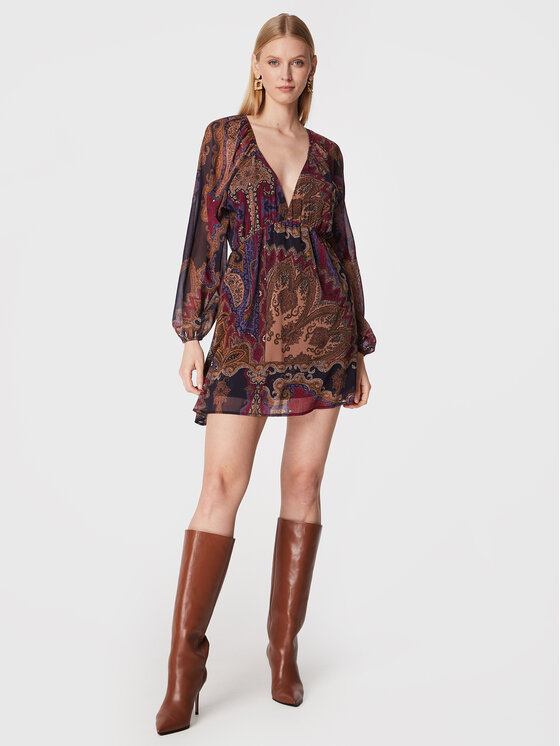 Vestito da giorno YM415 Multicolore Regular Fit
