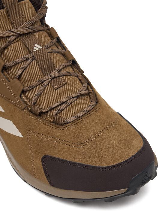adidas adidas Παπούτσια πεζοπορίας Terrex Anylander Leather Mid Hiking KJ5213 Καφέ