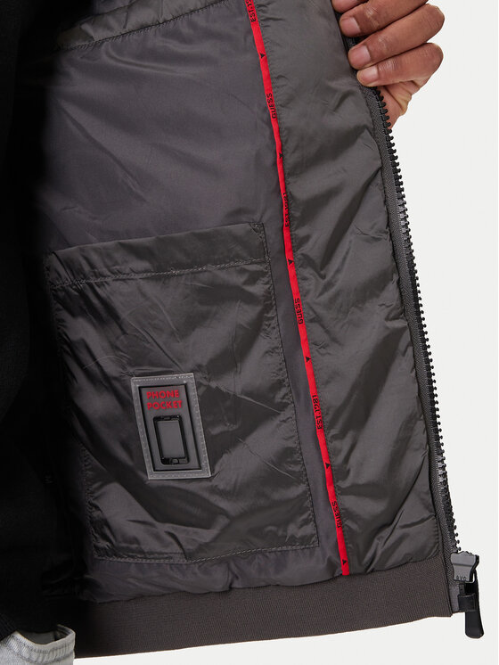 Guess Guess Übergangsjacke M6RL0M WDQ52 Grau Regular Fit