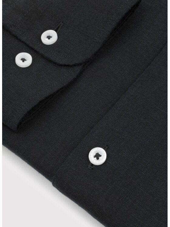 Pako Lorente Pako Lorente Koszula P25SF-1X-007 Czarny Slim Fit