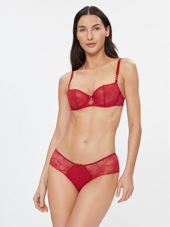 Chantelle Chantelle Biustonosz z fiszbiną C21U50 Czerwony