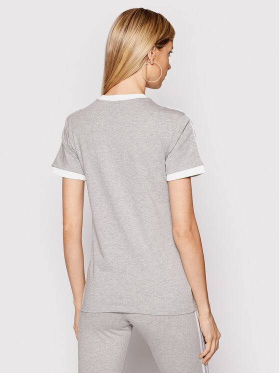 adidas adidas Tricou adicolor Classics 3-Stripes GN2909 Gri Regular Fit