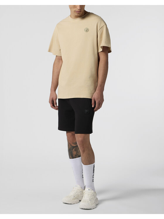 Plein Sport Plein Sport Šorti 29098 Melns Jogger Fit