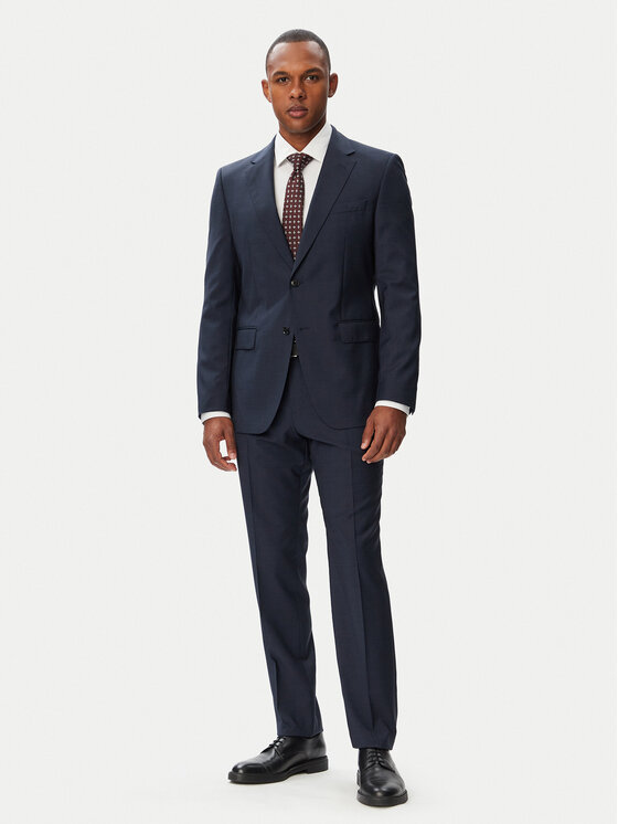 BOSS Costum H-Huge 50569798 Bleumarin Slim Fit
