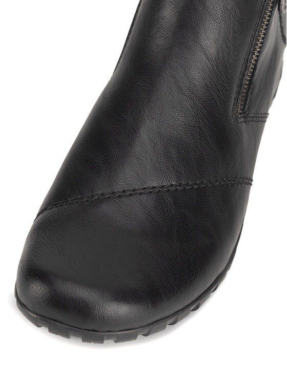 Rieker Rieker Botki L4663-01 Czarny