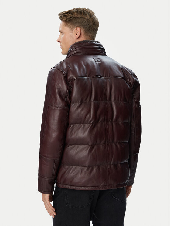 Milestone Milestone Odinė striukė Kilian  631055 21590 Vyšninė Regular Fit