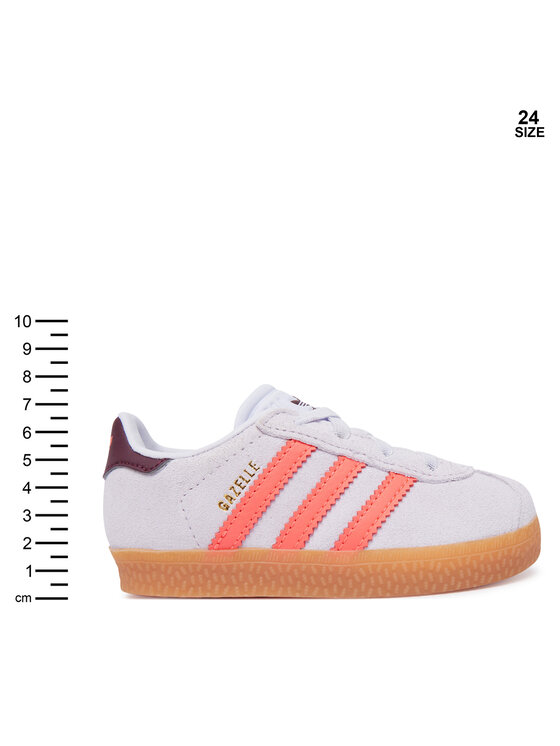 adidas adidas Αθλητικά Gazelle Comfort Closure Elastic Lace KI7138 Ανοιχτό μοβ