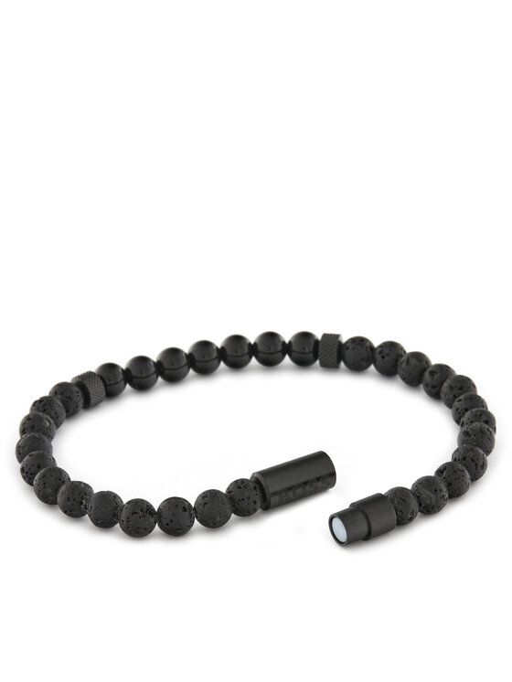 BOSS BOSS Rokassprādze MIXED BEADS 1580272 Melns