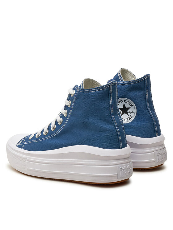 Converse Converse Trampki Chuck Taylor All Star Move Platform A09395C Niebieski