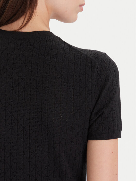 Calvin Klein Calvin Klein Marškinėliai LV044D308G Juoda Slim Fit