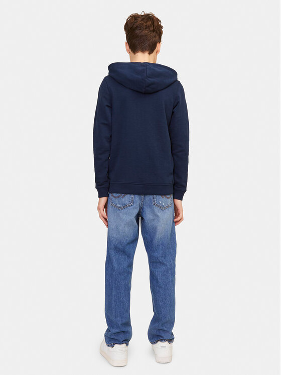 Jack&Jones Junior Jack&Jones Junior Bluza Zuri 12249874 Granatowy Standard Fit