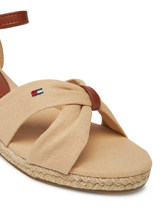 Tommy Hilfiger Tommy Hilfiger Espadryle T3A7-33801-0048 S Beżowy
