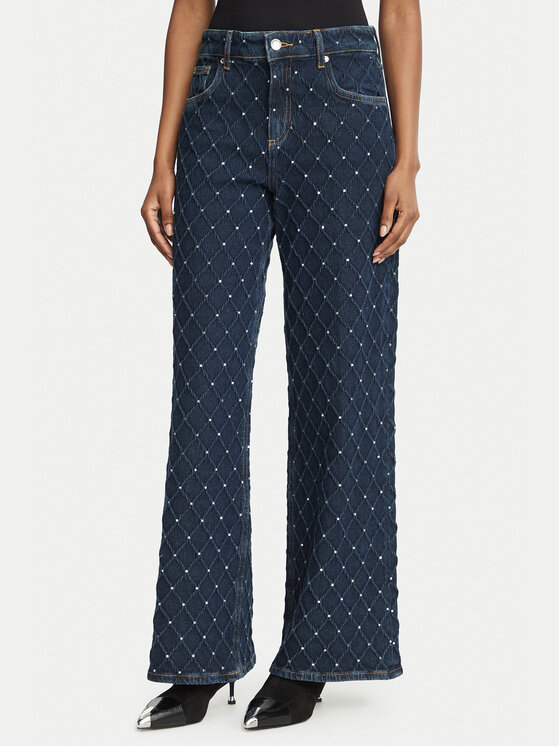 Liu Jo Liu Jo Jeans UF6173 D0374 Blu scuro Straight Fit