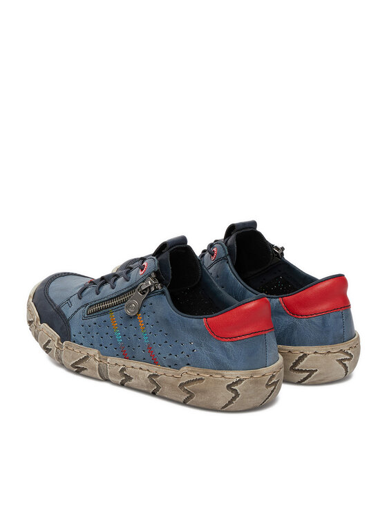 Rieker Rieker Halbschuhe L0357-12 Blau