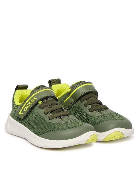 Geox Geox Sneakersy J Foot-Run Boy J65PDB 06K9J C0914 M Zelená