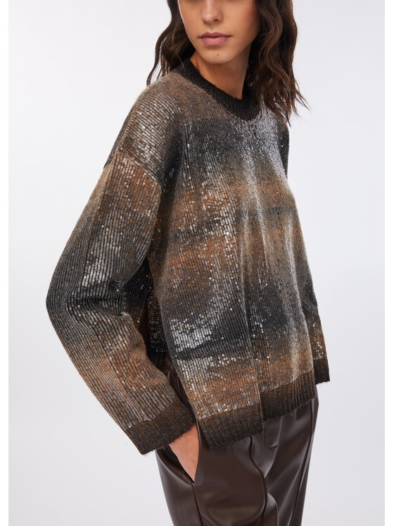 Liu Jo Liu Jo Maglione MF5380MA14RS9472 Marrone Regular Fit