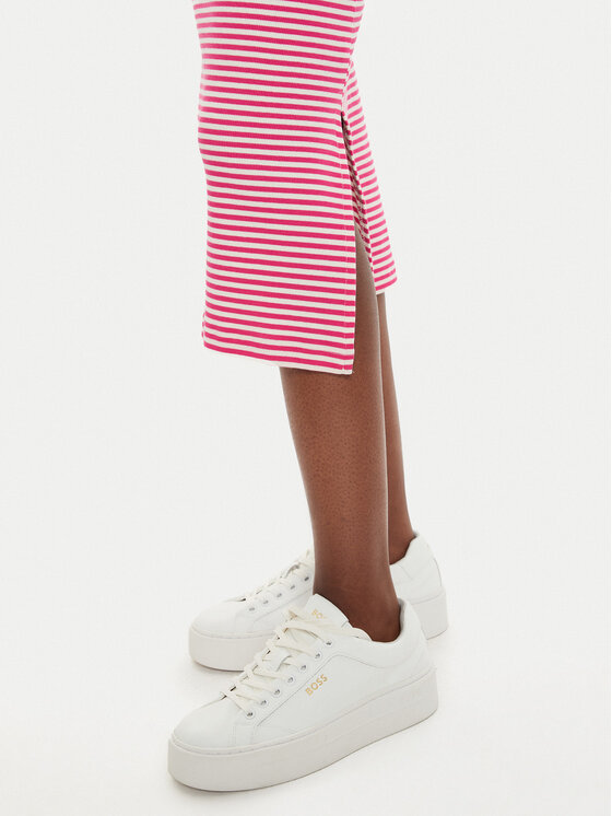 Vila Vila Tiesus sijonas Jada 14097496 Rožinė Regular Fit