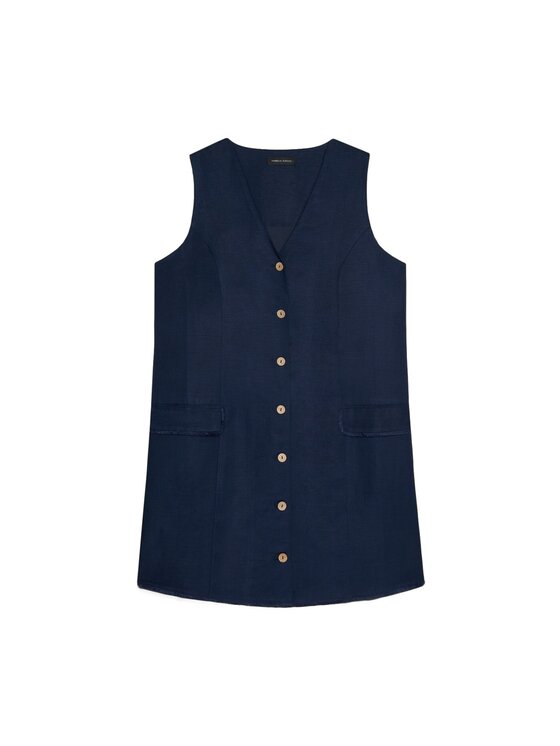 Fiorella Rubino Fiorella Rubino Vestito da giorno 7074T001754N0Z4 Blu Slim Fit