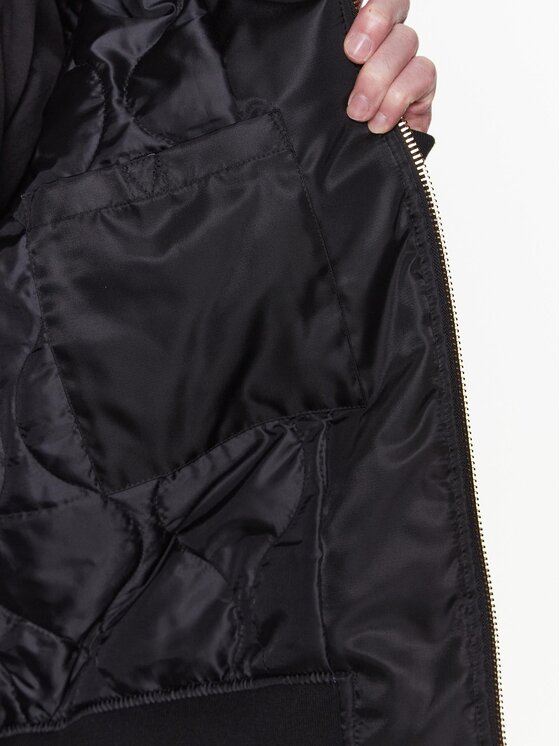 Versace Jeans Couture Versace Jeans Couture Bomberjacke 74GASD07 Schwarz Regular Fit