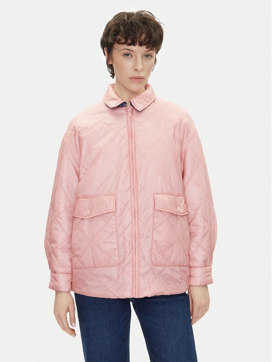Pepe Jeans Pepe Jeans Košulja-jakna Fleur Daily PL402499 Šarena Oversize