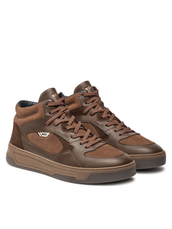 BOSS BOSS Sneakersy Baltimore 50529517 Brązowy