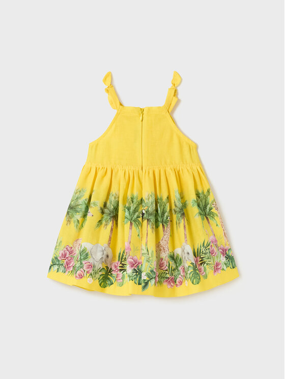 Mayoral Mayoral Sommerkleid 1967 Gelb Regular Fit