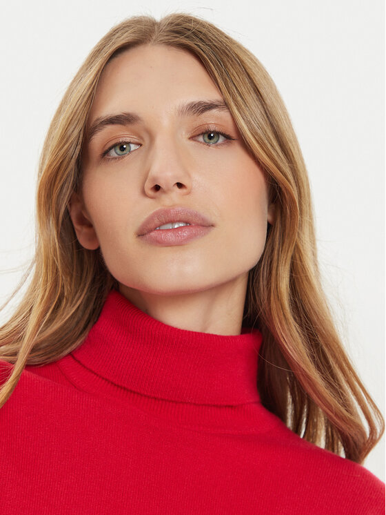 United Colors Of Benetton United Colors Of Benetton Krekls ar augstu apkakli 1002D2348 Rozā Regular Fit