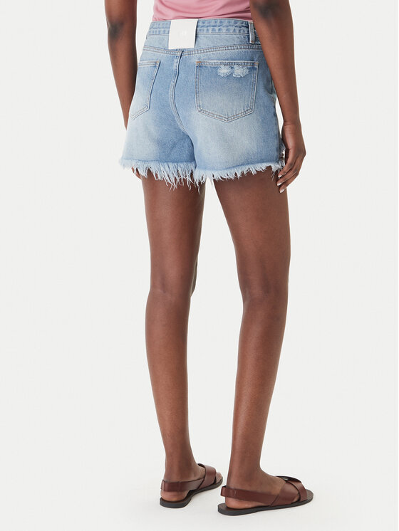 Eleh Eleh Τζιν σορτσάκια EL122 Μπλε Regular Fit