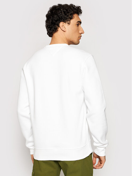 Tommy Jeans Felpa Tjm Ombre Corp Logo DM0DM10202 Bianco Regular Fit •  Modivo.it