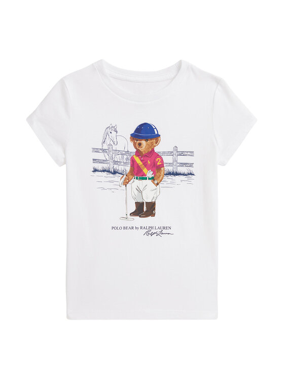 Polo Ralph Lauren Polo Ralph Lauren Póló 312A96120001 Fehér Regular Fit