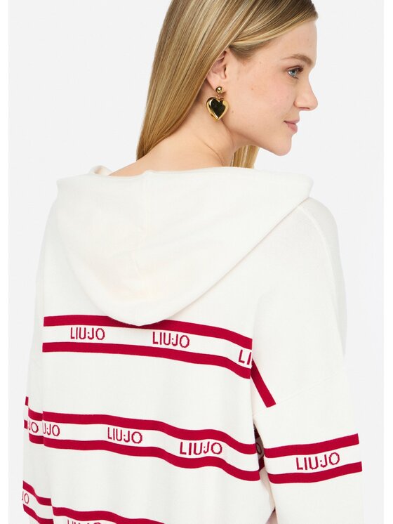 Liu Jo Liu Jo Maglione TF5216MS63LC3752 Bianco Regular Fit