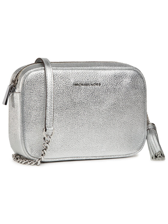 MICHAEL Michael Kors Handtasche Jet Set 32H0SJ6M2L Silberfarben  