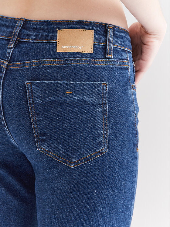 Americanos Americanos Džinsai Nashville Tamsiai mėlyna Bootcut