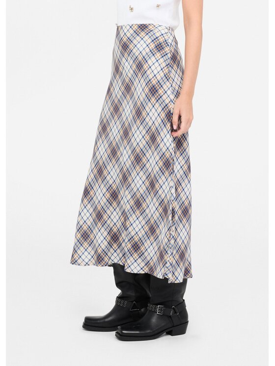 Liu Jo Liu Jo Gonna maxi MF5170T3491P9135 Grigio Regular Fit