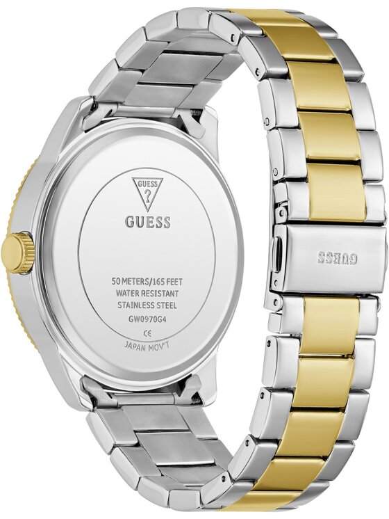 Guess Guess Hodinky GW0970G4 Stříbrná