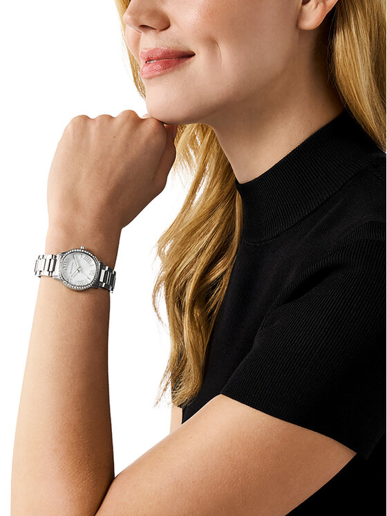 Michael Kors Michael Kors Hodinky Sage MK4824 Stříbrná