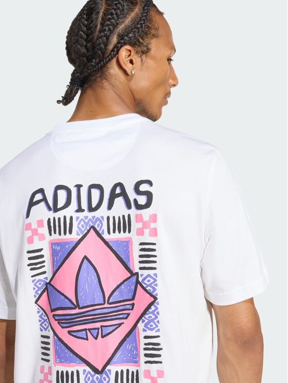 adidas adidas T-Shirt 156529 Biały Loose Fit