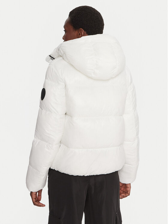 Save The Duck Save The Duck Зимно яке D31989W LOVE21 Бял Regular Fit