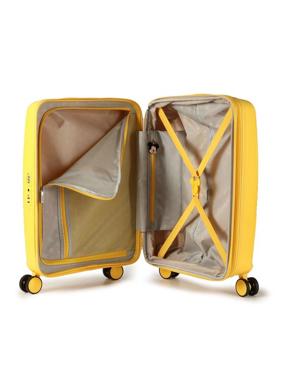 American Tourister American Tourister Walizka kabinowa 328554 Żółty